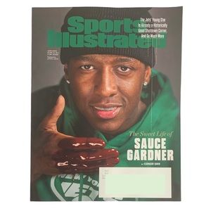 Sports Illustrated Magazine June 2023 Sauce Gardner New York Jets Young Star